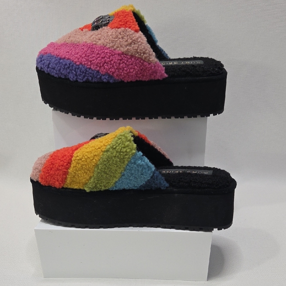 Kurt Geiger Multicolor Platform Mules - image 3